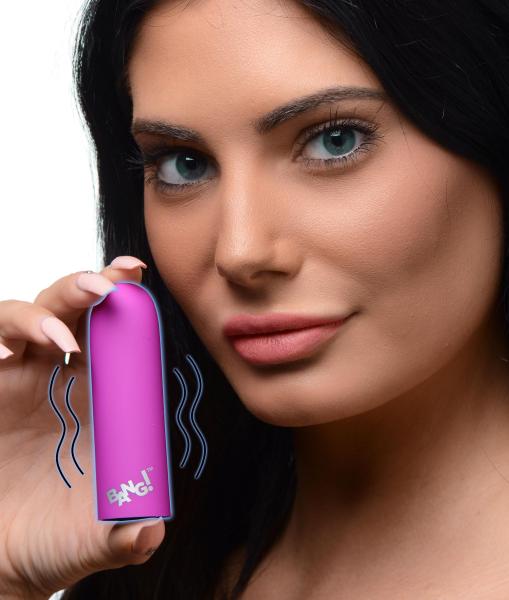 10x Mega Silicone Vibrator Purple