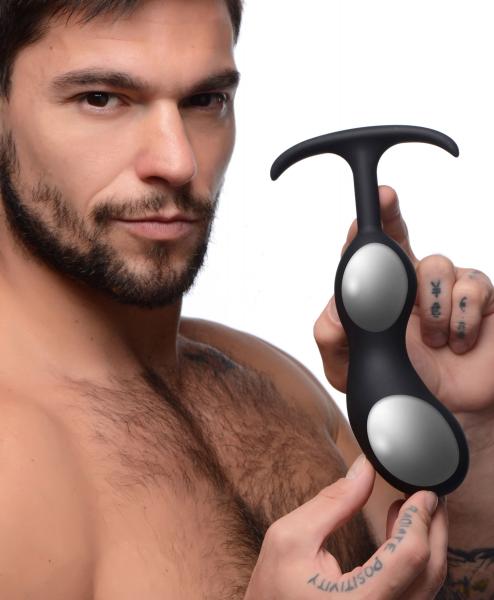 Premium Silicone Weighted Prostate Plug Xl