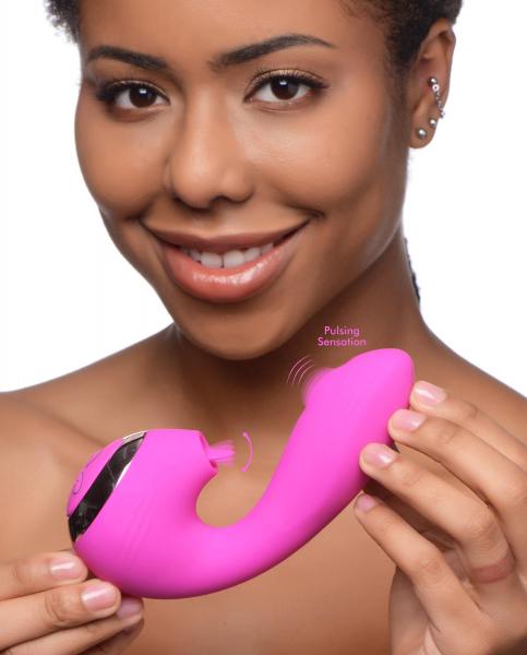 10x Licking G Throb Rechargeable Silicone Vibrator