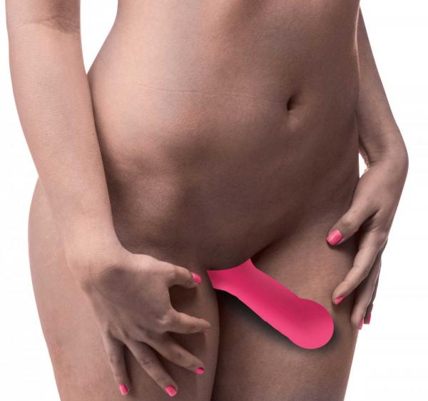 30x Thrusting And Vibrating Strapless Strap On With Remote Control