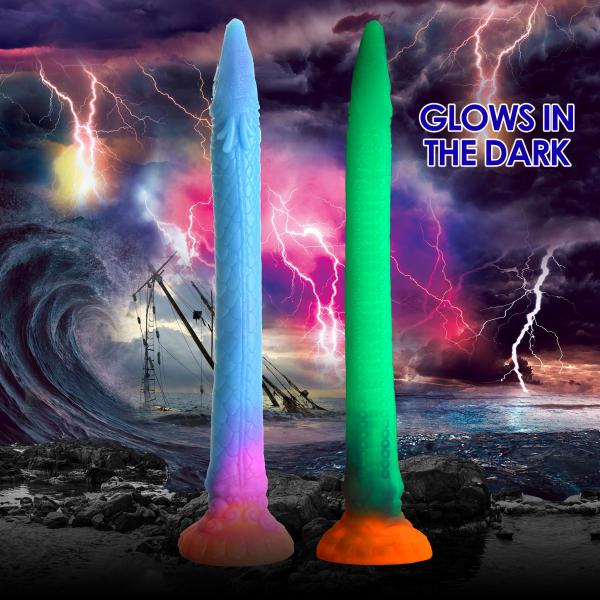 Makara Glow In The Dark Silicone Snake Dildo