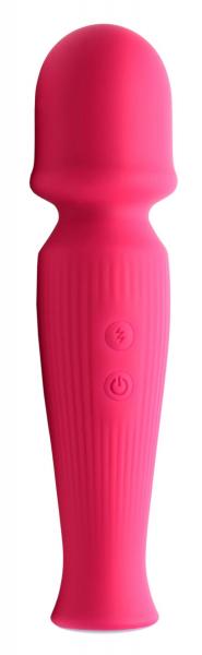10x Silicone Wand Massager Magenta