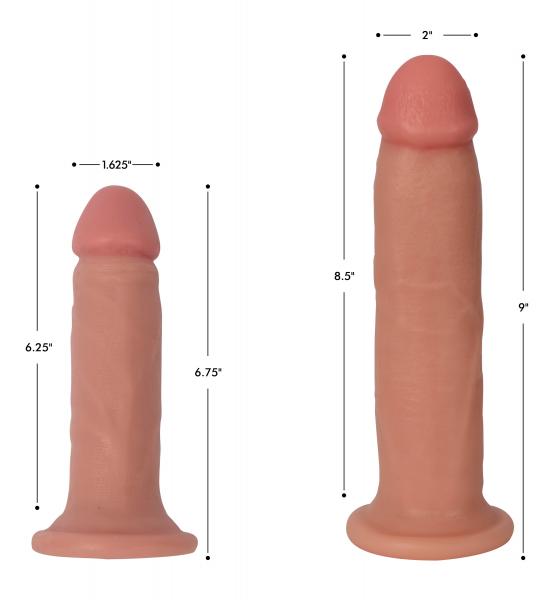 Jock Light Bareskin Dildo 9 Inch