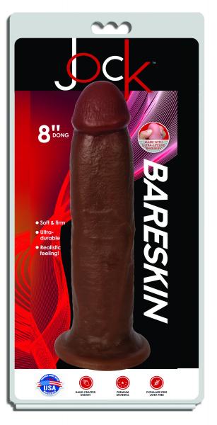 Jock Dark Bareskin Dildo 9 Inch