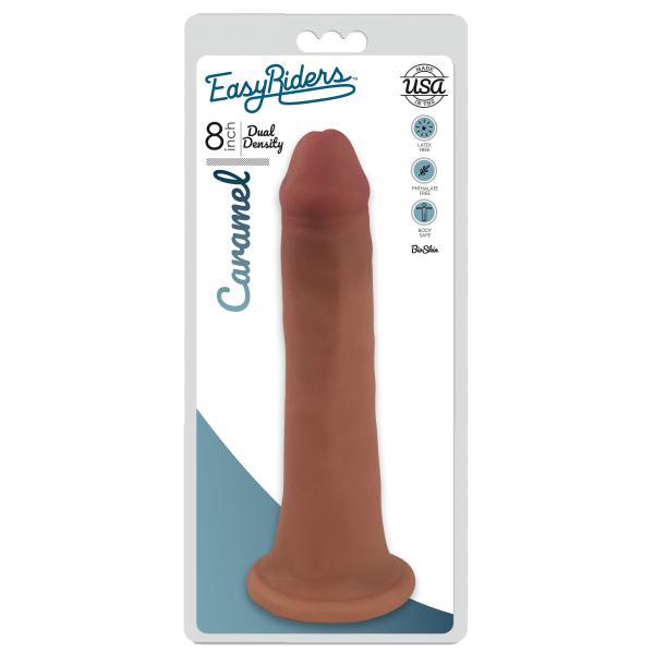 Easy Riders 8 Inch Dual Density Dildo Tan
