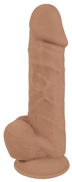 Silexpan Hypoallergenic Silicone Dildo With Balls 8 Inch