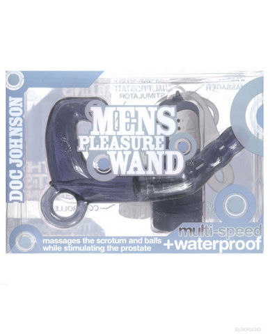 Men's Pleasure Wand Charcoal Smoke