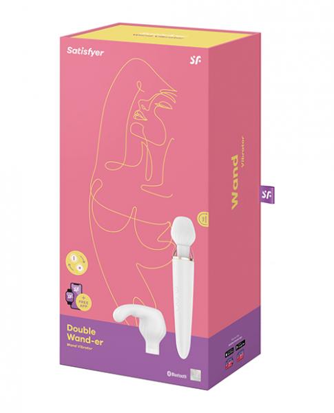 Satisfyer Double Wand Er White (Net)