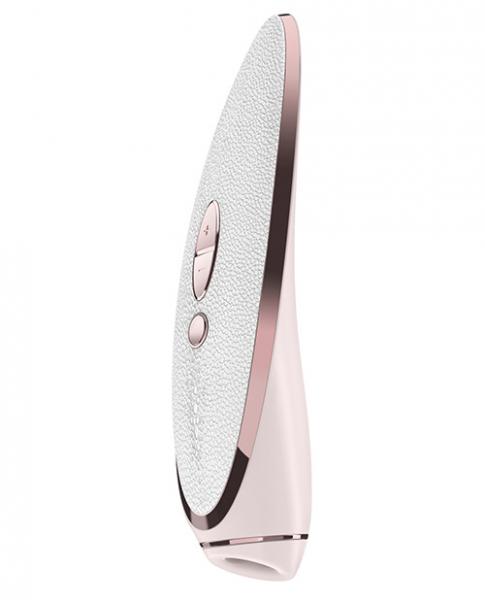 Satisfyer Luxury Pret A Porter White Clitoral Vibrator