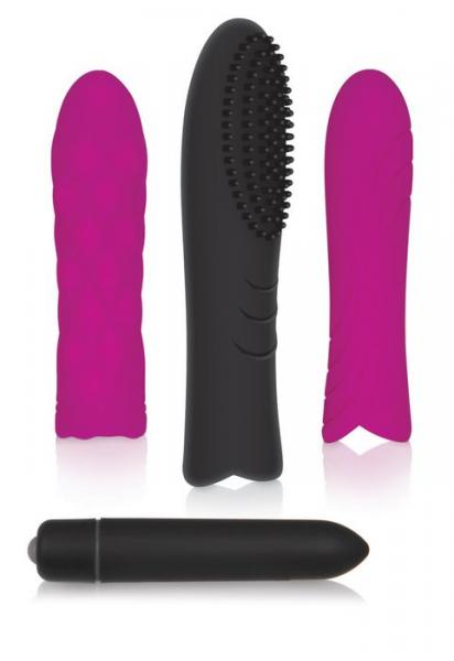 Pleasure Sleeve Trio With Bullet Vibrator