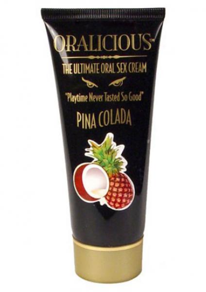 Oralicious Ultimate Oral Sex Cream 2 Oz Pina Colada