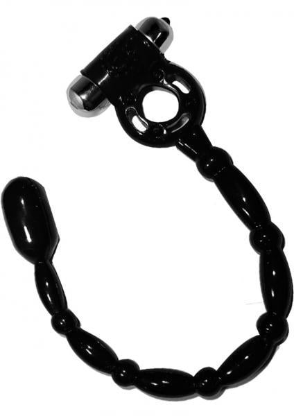 Hung Deep Snake Vibrating Cock Ring Black