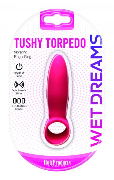 Wet Dreams Tushy Torpedo Finger Ring With Turbo Motor