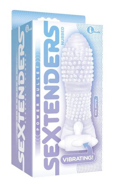 The Nines Vibrating Sextenders Nubbed Clear