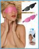 Non Leather Padded Blindfold Black