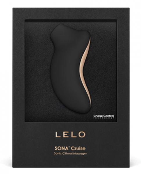 Sona Cruise Sonic Clitoral Massager Black