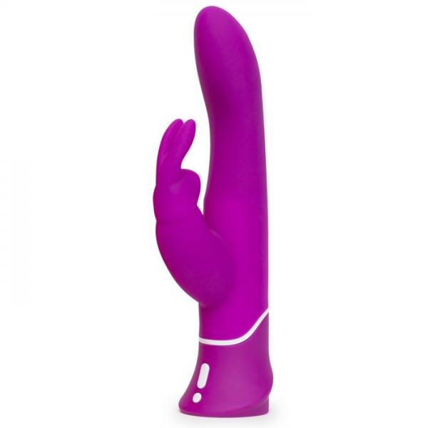 Happy Rabbit 2 Curve Vibrator Purple Usb Rechargeable