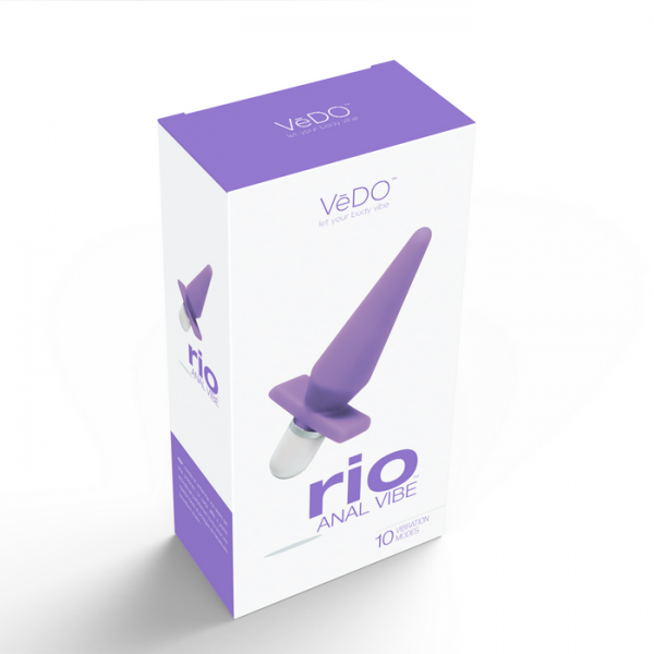 Vedo Rio Anal Vibe Orchid Purple
