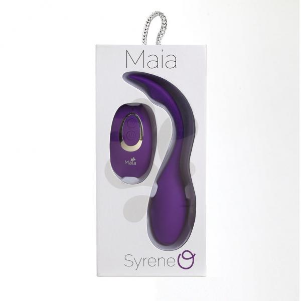 Syrene Remote Control Luxury Usb Bullet Vibrator Purple