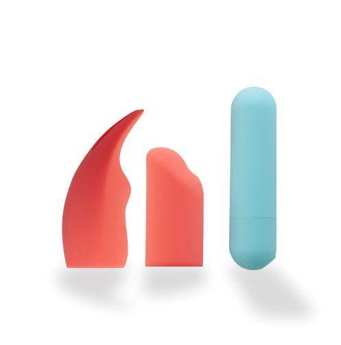 Sydney Mini Bullet Vibrator With Silicone Sleeves Rechargeable