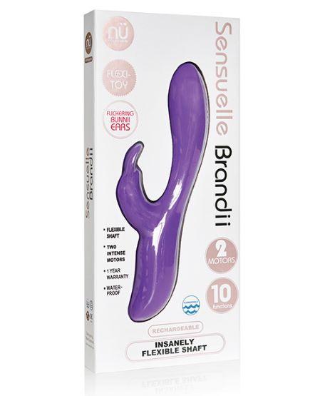 Sensuelle Brandii Bendable Rabbit Vibrator Purple