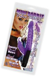 Jelly Mini Rabbit Vibro Wand Purple