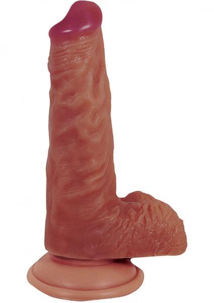 Lifelikes Vibrating Latin Duke Dong 7 Inches