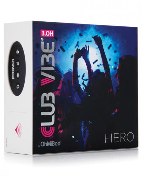 Ohmibod Club Vibe 3.Oh Hero Anal Plug Black