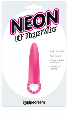 Neon Lil Finger Vibe Pink