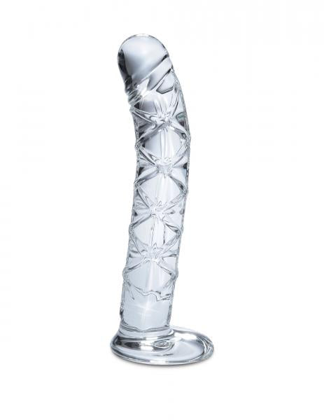 Icicles No 60 Glass G Spot Dong Clear