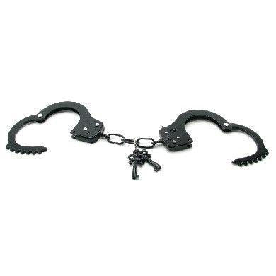 Fetish Fantasy Designer Metal Handcuffs Black