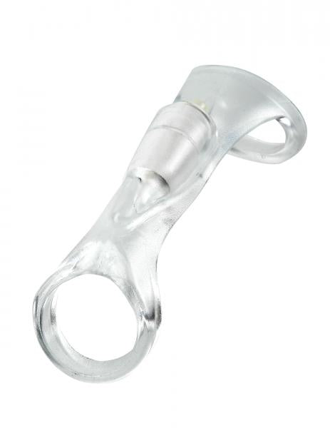 Fantasy X Tensions Vibrating Cock Sling Clear