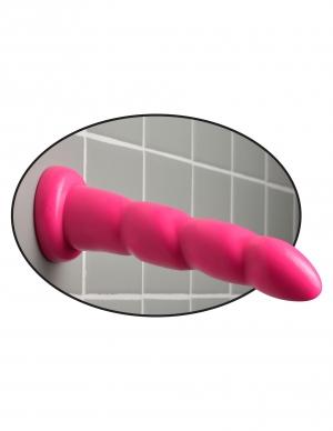 Dillio 6 Inches Twister Pink Dildo