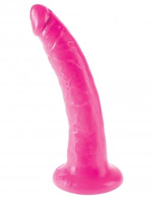 Dillio 7 Inches Slim Pink Dildo