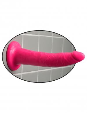 Dillio 7 Inches Slim Pink Dildo