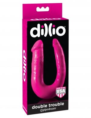 Dillio Double Trouble Dildo Pink