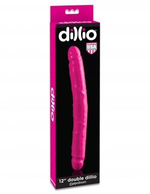Dillio 12 Inches Double Dong Pink