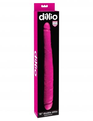 Dillio 16 Inches Double Dong Pink