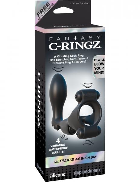 Fantasy C Ringz Ultimate Ass Gasm Black