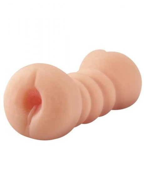 Flip Me Over Beige 2 Holes Stroker