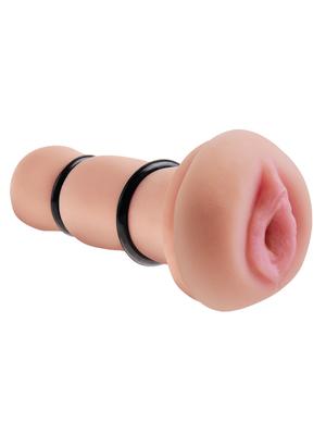 Fill My Tight Pussy Beige Masturbator