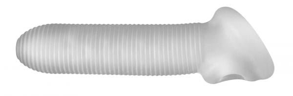 Perfect Fit Fat Boy Micro Ribbed Sheath 6.5 Inches Clear