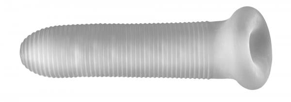 Perfect Fit Fat Boy Micro Ribbed Sheath 6.5 Inches Clear