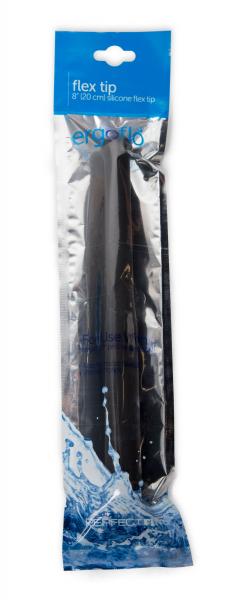 Ergoflo 8 Inches Silicone Flex Tip Black