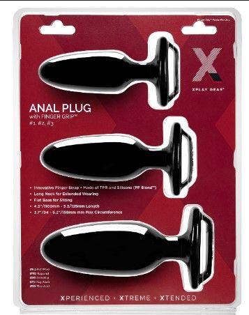 Xplay Finger Grip Plug Starter Kit Plug #1 #2 #3