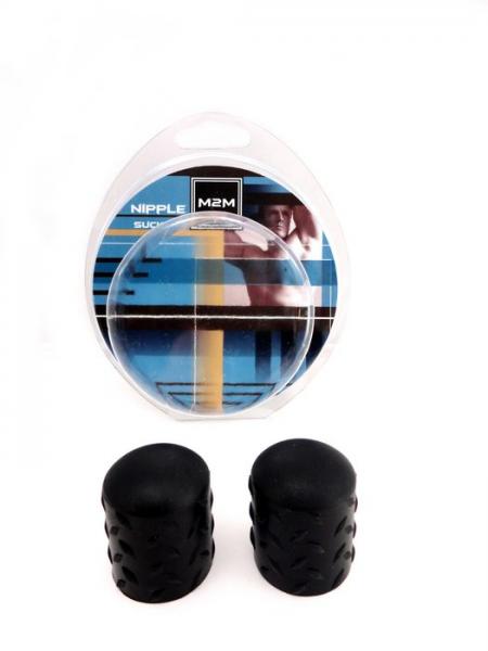 M2 M Nipple Suckers Silicone Medium Black