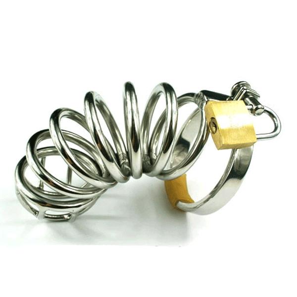 Rapture Stainless Steel Six Ring Cock Cage
