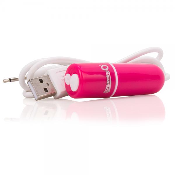 Screaming O Charged Vooom Rechargeable Bullet Vibe Pink