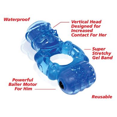 The Big O 2 Vibrating Ring Assorted Colors