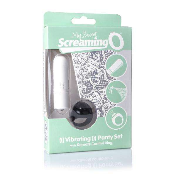 My Secret Remote Control Panty Vibe O/S White